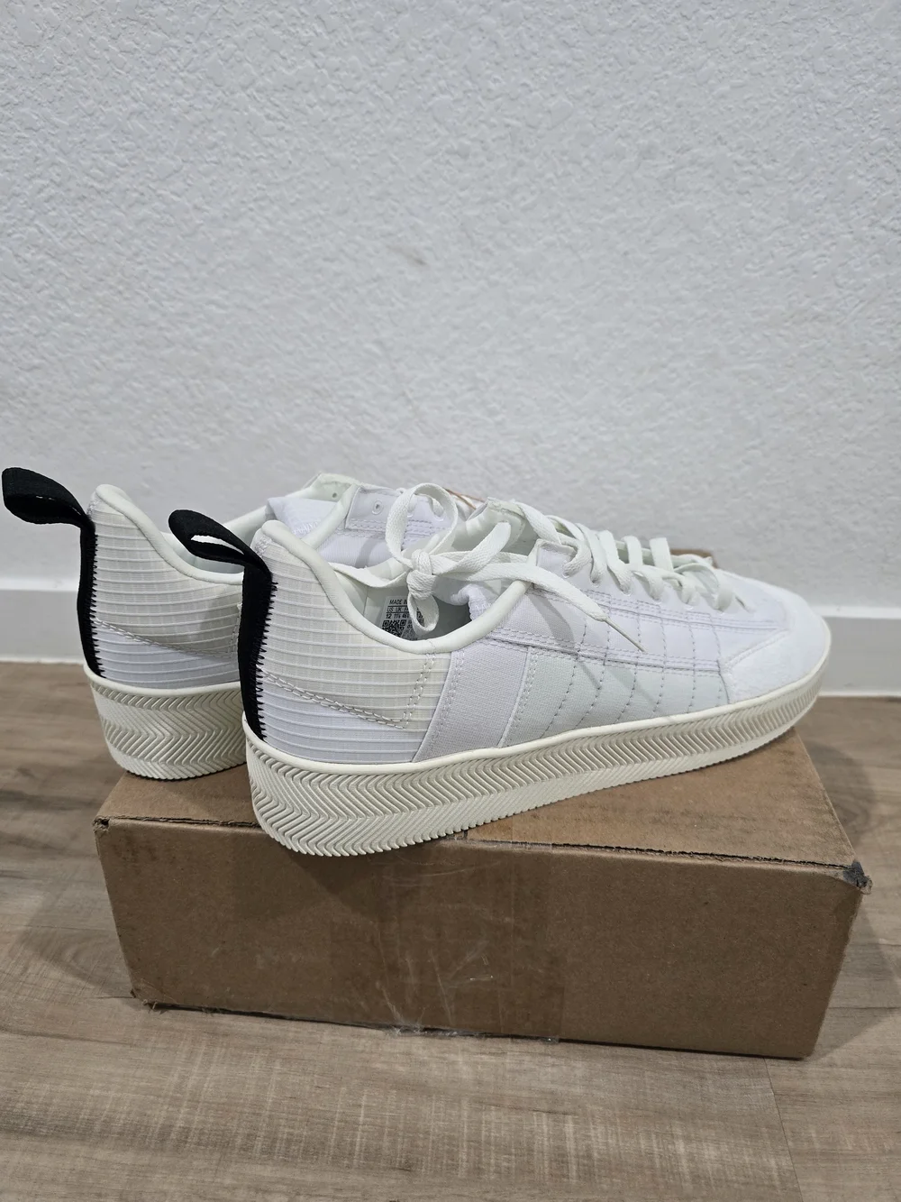 Men's Adidas Nizza Parlay White Low-Top Casual Sneakers
